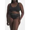 Retro RibTM Seamless Gee - Black [10, 8, 12] {7days}