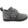 Homyped Womens Loriruche Comfortable Supportive Leather Ankle Boots [6 US / Grey, 6.5 US / Grey] {two} (ILOVEBOOTS)