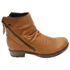 Orizonte Castle Womens European Comfortable Leather Ankle Boots [6 AUS or 37 EUR / Tan, 7 AUS or 38 EUR / Tan, 7 AUS or 38 EUR / Black, 8 AUS or 39 EUR / Tan, 9 AUS or 40 EUR / Tan, 9 AUS or 40 EUR / Black] {lots} (ILOVEBOOTS)