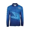 BCF Mens Fierce Fish Fishing Shirt - Blue [2XL, 3XL]
