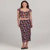 THE ICONIC: Charlie Holiday Dominique Top - Mystic Floral [AU S] |Women|