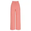 BOSS Boss Womens/Ladies Tikela Plain Wide Leg Chinos [6, 8] {two}