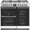Belling 90cm Dual Fuel Upright Cooker Stainless Steel (Silver) BCC900DFSS {7days}
