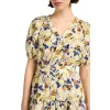 Marcs Print And Prejudice Dress in Yellow Multi [10, 12, 14, 6, 8] {lots}