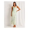 Myer: Tokito Cowl Neck Bias Cut Maxi Dress in Mint