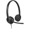 Logitech USB Headset Black H340 {7days}