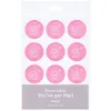Officeworks: You've Got Mail Stickers Pastel Pink 24 Pack