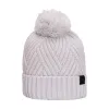 macpac Unisex Criss Cross Pom Pom Beanie