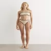 Incu: Toteme Stripe Edge Bikini Bottoms - LIGHT HAY 056 / XXS, LIGHT HAY 056 / M {two}