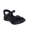 Skechers Slip-ins: GO Walk Flex Sandal - Illuminate Wide Fit - Black [BBK 5, BBK 6, BBK 7]