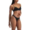 Zasel: 12 Pack Womens Bonds Hipster Refined Gee G-String Underwear Black - 8 / Black