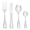 Myer: Oneida New Rim Stainless Steel  Cutlery Set Of 16 Pieces Gift Boxed in Silver