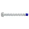 DeWALT 6 x 50mm Blue-Tip Zinc 2 HEX Screw Bolt - 100 Pack