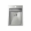 Clark 25L Square Laundry Sink With 1 Tap Hole