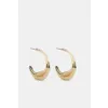 Oval Hoop Earring (Take A Further 25% Off Sale)