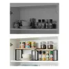 Cefito Kitchen Storage Shelves Rack Cupboard Cabinet Organiser Set of 2 in Black |marketplace| {1day}