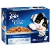 Felix As Good As It Looks Ocean Menu Adult Wet Cat Food Pouches [12 x 85g] {7days}