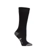 Chute Kids' Blazin Socks Black [5 - 8, 9 - 12] {two}