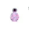 Ranger Printed Kids Water Resistant Jacket [Bright Pink-2-3, Navy-2-3]