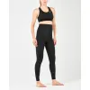 Black Postnatal Active Tights