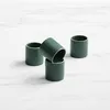 Salisbury & Co Baltic Napkin Ring Set of 4 Hunter Green {lots}