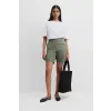 Cotton Twill Walk Short - Khaki [4]