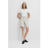 Cotton Twill Walk Short - Stone [4]
