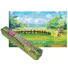 Metallic Dice Games MDG Resin 16mm Poly Dice Set - Rose Dice {Game Mats & Boards} (Board Games)