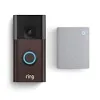 Ring Battery Video Doorbell + Chime (3rd Gen) - DIY Wireless Video Doorbell Security Camera - Head-To-Toe View, 1440p HD Video - Easy to install (5min) - Venetian Bronze {Video Doorbells} (Amazon Devices)