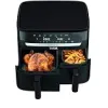 Tefal Dual Easy Fry Essential Black EY901N, Healthy Cooking, 8.3L, Programmes, Dual Drawer, Sync, Temperature Control, Digital Touch Screen {Heating} (8.3 liters) (Kitchen Appliances)