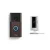 Introducing Ring Battery Video Doorbell + Indoor Camera (2nd Gen) | DIY Wireless Doorbell Security Camera | Head-To-Toe View, 1440p HD Video, Easy to install (5min) | 30-day free trial of Ring Protect {Smart Home Security & Lighting} (Amazon Devices)