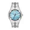 Men's Silver Stainless Steel Vert Analogue Watch, 44mm {Wrist Watches} (Watches)