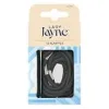 Lady Jayne Hair Elastics – Thick Elastics with Metal Clasp, Black, Pack of 12 {Ponytail Holders} (Hair Care)
