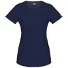 Dickies Women's Mock Wrap Top, D-navy, XX-Small {Scrub Tops} (Warehouse)
