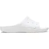 Men's Saturday Slide (Crocs Mens Saturday Slide White) {Slippers} (Shoes)