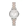 Emporio Armani Women's Two-Tone Stainless Steel Two-Hand Analogue Watch, 32mm {Wrist Watches}