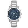 Hugo Boss Men's Trace Stainless Steel Quartz Chronograph Watch, 1514007, Blue, 44 mm {Wrist Watches}