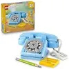 Lego Creator 3in1 Retro Telephone 31174 1960s Building & Construction Kids Playset, Rebuilds Into Vintage Phone from 1980s or 2000s Mobile, Cute Decor for Bedroom, Girls Toy Age 8-10 {Building Sets}