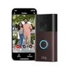 Ring Battery Video Doorbell | DIY Wireless Video Doorbell Camera with Head-To-Toe View, HD Video, With Built-in Battery | Easy to install (5min) | 30-day free trial of Ring Protect plan {Video Doorbells} (Home Improvement)