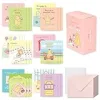 Monolike Day-by-day Card, Storytown Momo - Mix 36 Mini Postcards, 36 envelopes, 36 stickers Package {Greeting Cards} (Warehouse)