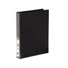 MARBIG(R) 5403002B Insert Binder Clearview A4 25mm 3D Black {Binders & Binder Accessories} (Warehouse)