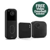 Blink Outdoor 4 (1pk System) + FREE Blink Video Doorbell (Black) | Wireless HD Smart Security Bundle | Two-Year Battery Life | DIY Install | Two-Way Talk | Motion Detection | Sync Module 2 Included {Surveillance Cameras} (Amazon Devices)