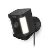 Ring Spotlight Cam Plus Plug-In by Amazon | 1080p HD Video, Two-Way Talk, Colour Night Vision, LED Spotlights, Siren, DIY installation | 30-day free trial of Ring Protect Plan {Bullet Cameras} (Amazon Devices)