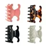 Premium Durable Acetate Butterfly Hair Clips, Celine Hair Clip, 4 Pack Medium Size Acetate Hair Claw Clips with Secure Hold, Perfect for Updos(2.76 x 1.66 in) {Claws} (Hair Care)