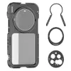 NEEWER 15 Ultra Cage, Quick Release Video Rig Case Phone Stabilizer Holder Compatible with Xiaomi 15 Ultra with 67mm Filter Adapter & 17mm Lens Backplate for Video Recording Filming, PA091 Black {Camcorder & Video Accessories} (Unit Count 3) (Mobile)