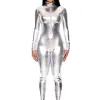 Forplay (Forplay Womens Metallic Catsuit X Large) {Costumes} (Warehouse)