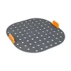 Bakemaster Silicone Square Air Fryer Liner, 21 x 21cm, Grey {Heating} (Home Improvement)