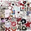 50Pcs Aesthetic Downtown Girls Stickers Pack Cool Trendy Y2K Stickers for Water Bottle Funny Waterproof Sticker for Teens Adults Vinyl Sticker for Laptop Skateboard Party Supplies(Downtown) {Decals} (Unit Count 50) (Computers)