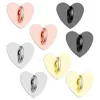 8 Pcs Phone Charm Hook, Adhesive Charm Hook Heart-Shaped for Phone, Pad, Ebook Reader, DIY (4 Colors) {Grips} (Mobile)
