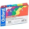 Oxford Poly Index Card Guides, Alphabetical, A-Z, Assorted Colors, 4" x 6" Size, 25 Guides per Set (73154) {Index Card Storage} (Warehouse)